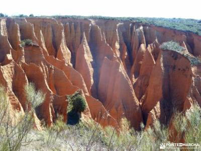 Cárcavas Alpedrete de la Sierra y Cerro Negro; senderismo irati hoces de beteta actividades de niev